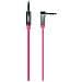 Cavo Audio ad Angolo a Destra Stereo 3.5 mm M / M da 0.9 m Colore Rosa - Foto miniatura 1