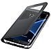 S View Flip Cover Custodia per Galaxy S7 Edge - Nero - Foto miniatura 8