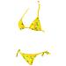 Costume Donna Lemons Triangle Giallo Fantasia 44 - Foto miniatura 1