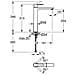 Miscelatore Alto Lavabo Lineare New 23405001 Cromo - Foto miniatura 2