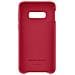 Cover Protettiva in Pelle Galaxy S10e Rosso - Foto miniatura 4