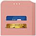 Custodia Nokia 3.1 Plus Portacarte Funzione Supporto Video - Rosa Gold - Foto miniatura 4