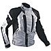 Giacca Cordura Moto Tessuto Impermeabile Sport Touring Sfoderabile Grigio Xl - Foto miniatura 4