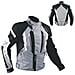 Giacca Cordura Moto Tessuto Impermeabile Sport Touring Sfoderabile Grigio Xl - Foto miniatura 1