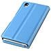 Custodia Compatibile Con Sony Xperia Z1 In Pastello Blu - Coperchio Protettiva Con Chiusura Magnetica, Funzione Stand E Tasca Per Le Carte - Foto miniatura 4