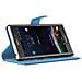Custodia Compatibile Con Sony Xperia Z1 In Pastello Blu - Coperchio Protettiva Con Chiusura Magnetica, Funzione Stand E Tasca Per Le Carte - Foto miniatura 5