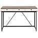 Scrivania Hinton Marrone/ Bianco 120 Cm 60 Cm Con Contenitore - Foto miniatura 5