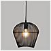 Lampada A Sospensione In Metallo Cablato - H 25 Cm - Nero - Foto miniatura 2