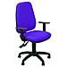 Sedia Operativa Girevole Teti Tete Eco Smart - Rivestimento Eco Blu - Con Braccioli - Tete / eb - Foto miniatura 1