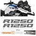 2pz Adesivi R1250 Compatibili Con R1250 Gs R 1250 Hp Motorrad 2018 2019 Adventure Moto - Foto miniatura 1