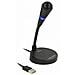 65868 PC microphone Cablato Nero microfono - Foto miniatura 1
