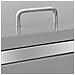 Copri Bidoni Pattumiera Doppia 138x77,5x112,5 cm Acciaio Inox - Foto miniatura 2