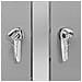 Copri Bidoni Pattumiera Doppia 138x77,5x112,5 cm Acciaio Inox - Foto miniatura 4