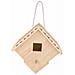 Birdhouse In Legno Da Appendere - 22,5 X 22,5 X 16 Cm - Foto miniatura 2