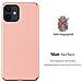 Custodia Compatibile Con Apple Iphone 12 Pro Max (6,7 Zoll) In Oro Rosa Metallo - Hard Case Coperchio Protettivo In Look Metallico Contro I Graffi E Gli Urti - Foto miniatura 3