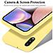 Custodia Compatibile Con Samsung Galaxy A10s In Liquid Giallo - Coperchio Protettivo In Silicone Tpu Flessibile - Foto miniatura 5