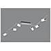 Clapton Barra 6 Spots Led All+cil L. 150 - Foto miniatura 1