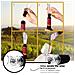 Versatore / aeratore Vino + Tappo / stopper Vino, Pack Utilità Accessori Vino, Versa Vino E Stoppa Vino, Aeratore E Versatore In Acciaio Inossidabile E Tappo Vino In Silicone Riutilizzabile - Foto miniatura 3