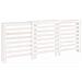 Copertura Termosifone Bianca 210x21x85 Cm Legno Massello Pino - Foto miniatura 2