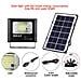 Faro Led 10w Pannello Solare Luce Esterno Alta Luminosita 200 Lm + Telecomando - Foto miniatura 7