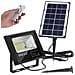 Faro Led 10w Pannello Solare Luce Esterno Alta Luminosita 200 Lm + Telecomando - Foto miniatura 1