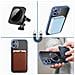Cover Magsafe Per Iphone 11 Silicone Protezione Fotocamera Bordo Cromato Blu - Foto miniatura 5