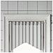Binari Per Tende 2 Pz Bianco E Argento 60-105 Cm Alluminio - Foto miniatura 1