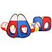 Tenda Da Gioco Per Bambini 250 Palline Multicolore 190x264x90cm - Foto miniatura 5