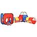 Tenda Da Gioco Per Bambini 250 Palline Multicolore 190x264x90cm - Foto miniatura 7