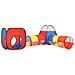 Tenda Da Gioco Per Bambini 250 Palline Multicolore 190x264x90cm - Foto miniatura 10