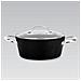 Pentola Con Coperchio Mr-4424 Nero Alluminio Ø 24 Cm 3,5 L - Foto miniatura 4