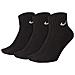 3ppk Value Cotton Quarter Sx4926-001, Unisex, Nero, 38-42 - Foto miniatura 1