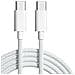 Confezione Da 2 Cavi Usb C A C Da 2 M White - Foto miniatura 1