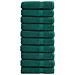 Asciugamani da Bagno SOLUND 10 pz Verdi 100x150cm 600 g /m² - Foto miniatura 1