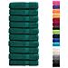 Asciugamani da Bagno SOLUND 10 pz Verdi 100x150cm 600 g /m² - Foto miniatura 2