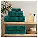 Asciugamani da Bagno SOLUND 10 pz Verdi 100x150cm 600 g /m² - Foto miniatura 3