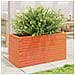 Fioriera Giardino Marrone Cera 90x40x45,5cm Legno Massello Pino - Foto miniatura 3