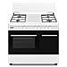 Cucina SN490WG a Gas con 4 Zone Cottura Capacità Forno 59 L Colore Bianco Nero - Foto miniatura 1