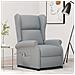 Lusso Casadino -  Poltrona Alzapersona Grigio Chiaro Tessuto - Foto miniatura 8