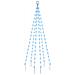 Lusso Casadino -  Albero Di Natale Pennone Blu 108 Led 180 Cm - Foto miniatura 1