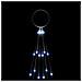 Lusso Casadino -  Albero Di Natale Pennone Blu 108 Led 180 Cm - Foto miniatura 4
