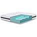 Materasso Singolo 80x185 Cm A Media Rigidita' | Altezza 16 Cm | Tessuto Anallergico E Traspirante | Proprieta' Ortopediche E Automodellanti | Prodotto In Italia - Foto miniatura 11