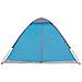 Tenda da Campeggio a Cupola per 2 Persone Blu Impermeabile - Foto miniatura 6