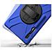 Custodia Per Samsung Galaxy Tab S8 Con Supporto E Tracolla Blu - Foto miniatura 3