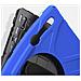 Custodia Per Samsung Galaxy Tab S8 Con Supporto E Tracolla Blu - Foto miniatura 4