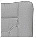 Sedia rilassante Grigio nuvola 63 x 67 x 94 cm Tessuto - Foto miniatura 7