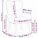 Sedia rilassante Grigio nuvola 63 x 67 x 94 cm Tessuto - Foto miniatura 8