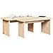 Tavolino da salotto 2 pcs Naturale 100 x 69 x 35.5 cm - Foto miniatura 3