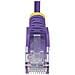 Cavo Ethernet CAT6 Viola da 10m; Patch UTP con Plug RJ45 Antigroviglio e Rilievi di Trazione, Cavo Lan Slim in Rame Puro 28AWG, Sottoposto a test Fluke - Foto miniatura 2