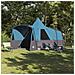 Tenda Teepee con tetto con archiviazione Blu 720 x 465 x 295 cm - Foto miniatura 2